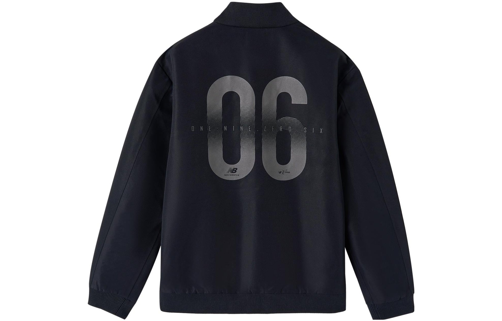 New Balance Logo Teamwear Jacket Asia Sizing 'Black' NAA1R041-BK