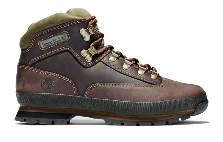 Timberland Classic Leather Euro Hiker Boots 'Brown' 95100023