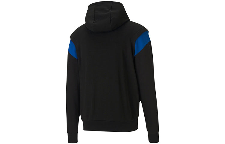 PUMA Ferrari Race Street Hoodie 'Black Blue Yellow' 598926-02