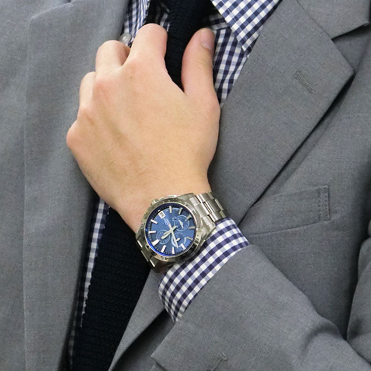 CASIO General OCEANUS Japan / South Korea Fashion Waterproof Sports Blue Analog OCW-P2000C-2AJ