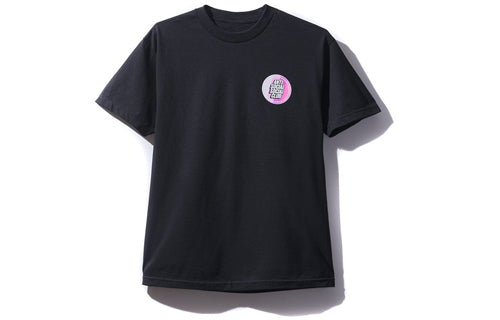 ANTI SOCIAL SOCIAL CLUB Circular Alphabet Logo Short Sleeve Unisex Black ASST311