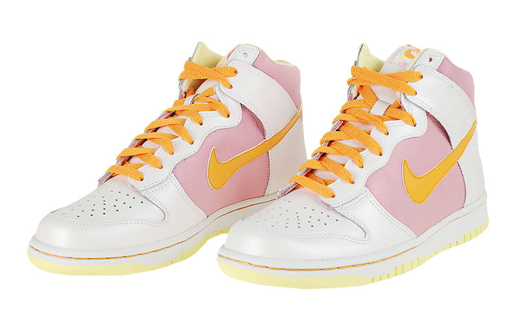 (GS) Nike Dunk High 'Pink White' 316604-181