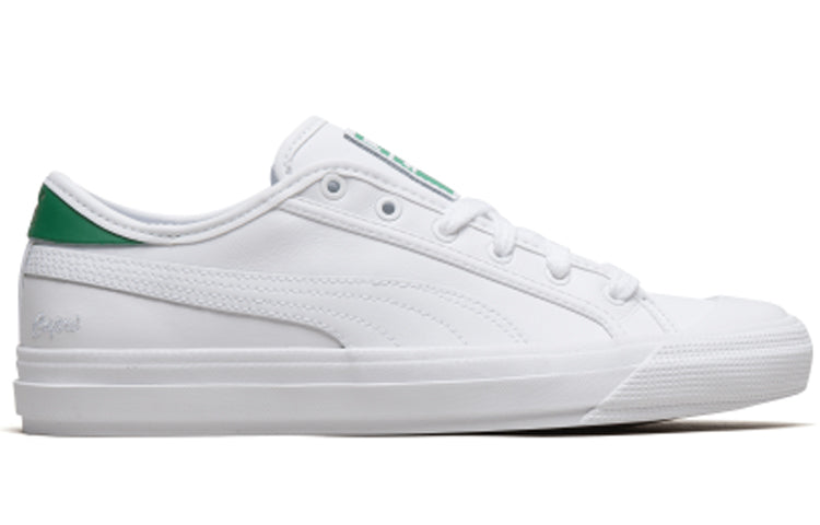 PUMA Capri Leather White/Green 369244-06