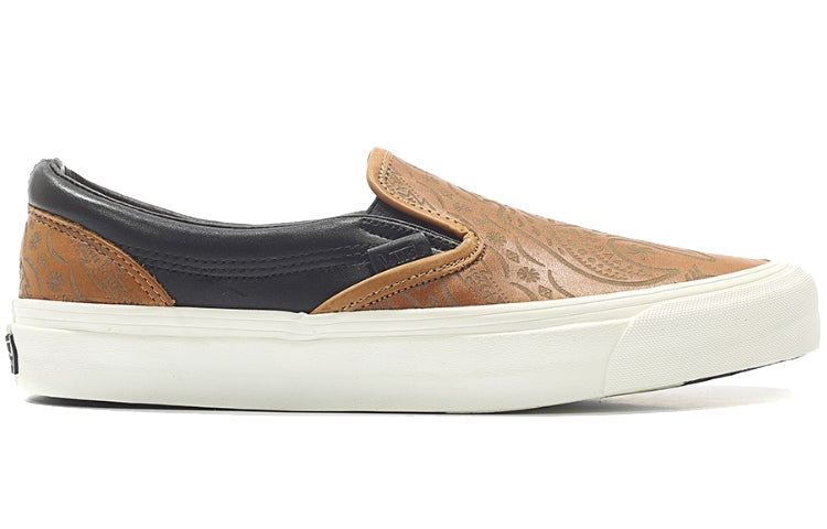 Vans Vault X Brooks England LTD X Taka Hayashi TH OG Classic Slip-On Black/Brown VN0A2Y36KCW