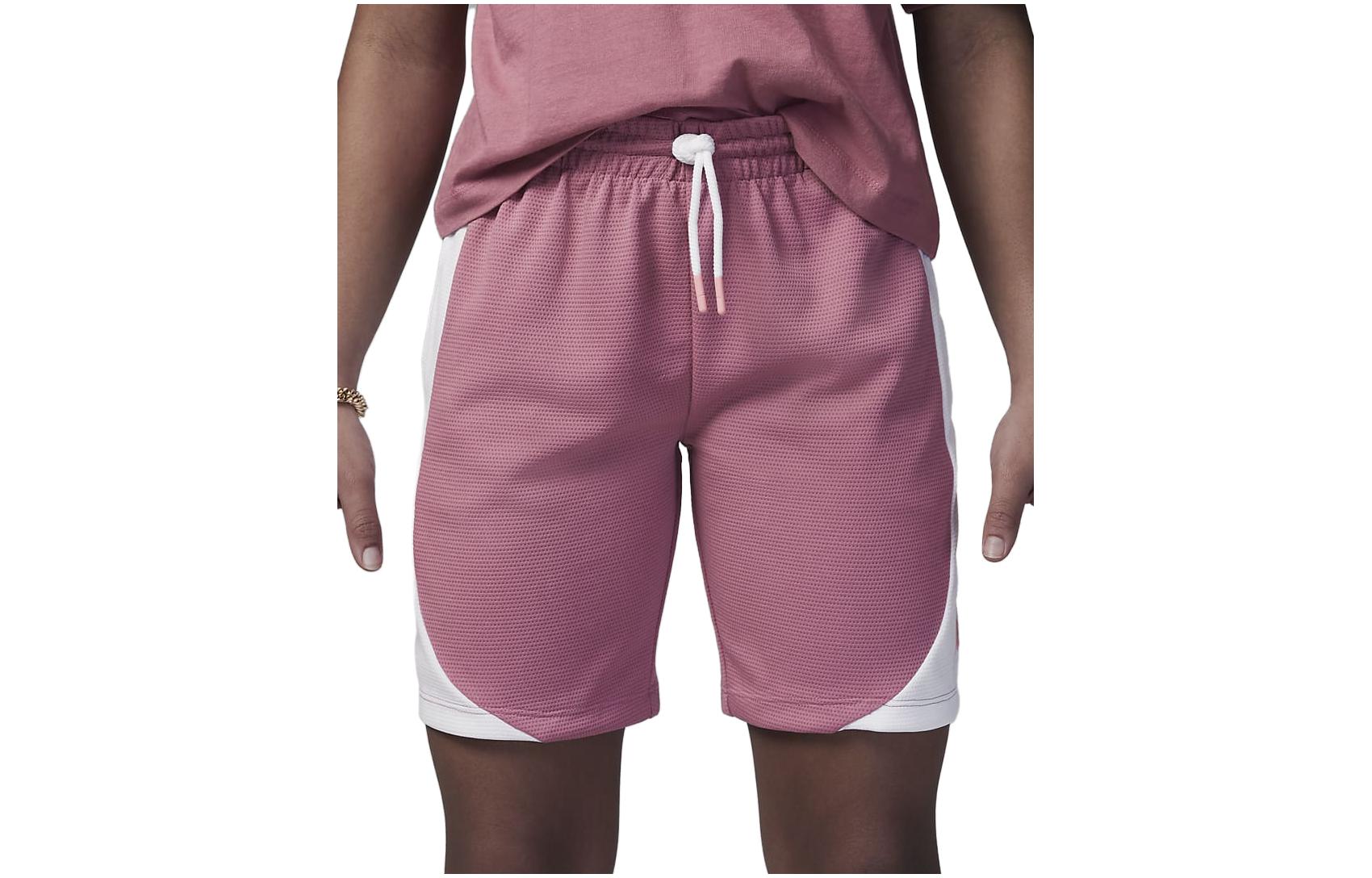 (GS) Air Jordan Logo Sport Shorts 'Desert Berry' 45B486-P9I
