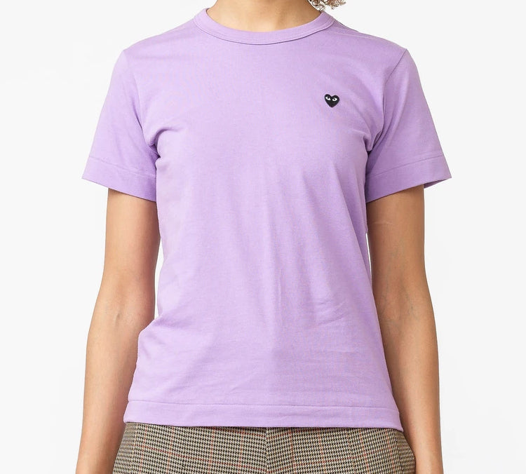(WMNS) COMME des GARCONS PLAY Mini Logo Tee 'Purple' AZ-T213-051-4