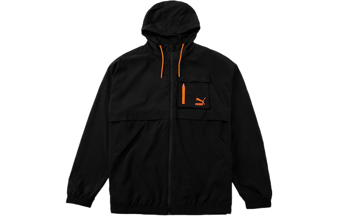 PUMA Graphic Cool Jacket 'Black' 537185-01