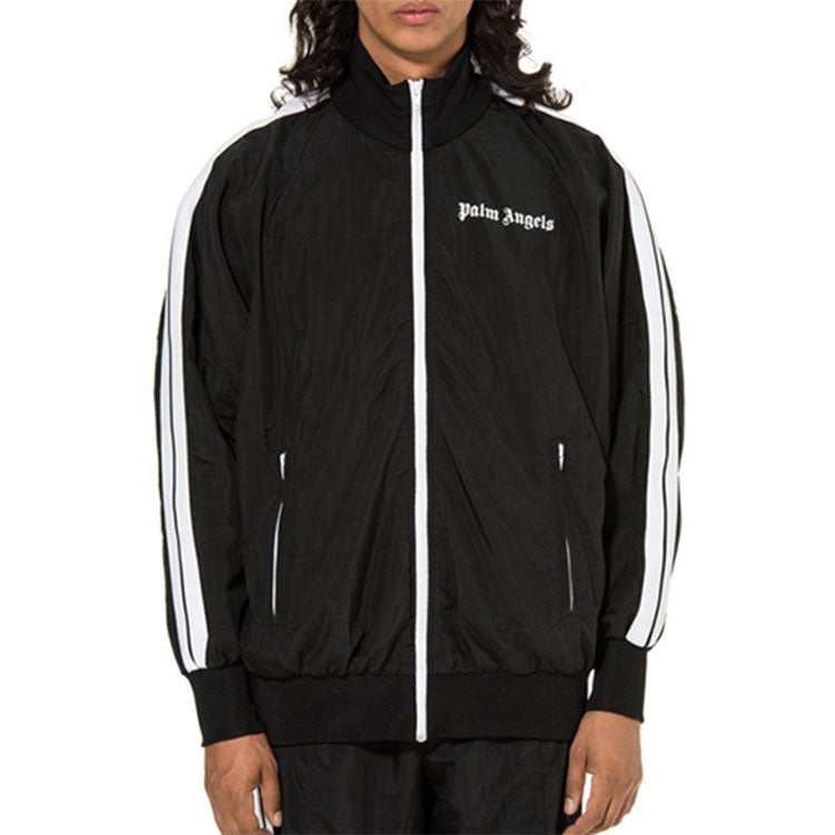 Men's PALM ANGELS Brown Angel Jacket Black PMBD014S195070071001