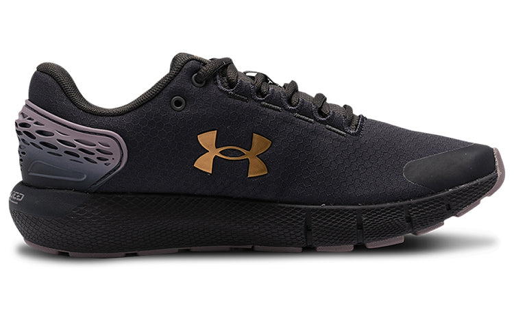 (WMNS) Under Armour Charged Rogue 2 Cold Gear Infrared Black/Purple 3023374-501
