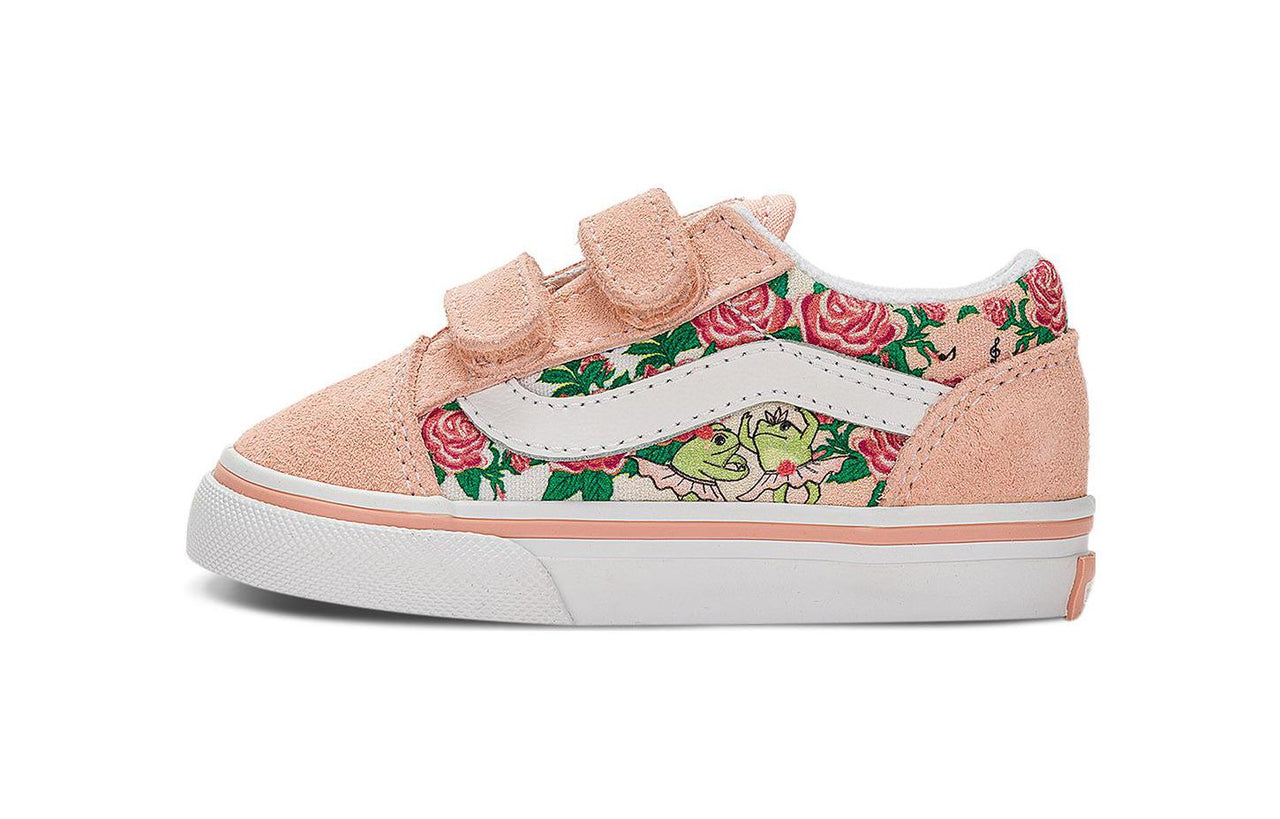 (TD) Vans Old Skool Hook And Loop Shoes 'Frog Frolic' VN0A4VJJN4N