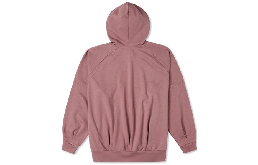 (WMNS) Converse Twisted Knits Hoodie Asia Sizing 'Pink' 10024670-A02