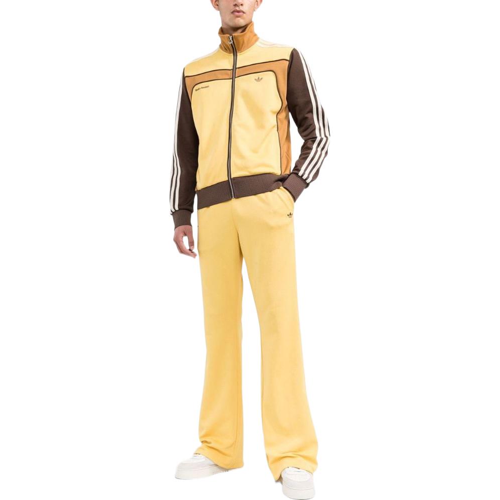 adidas x Wales Bonner SS22 Flare Track Pant 'Yellow White' HG6261