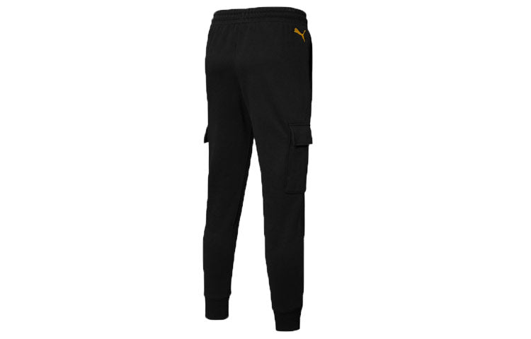 PUMA Booster Woven Pants 'Black Gold' 532124-12