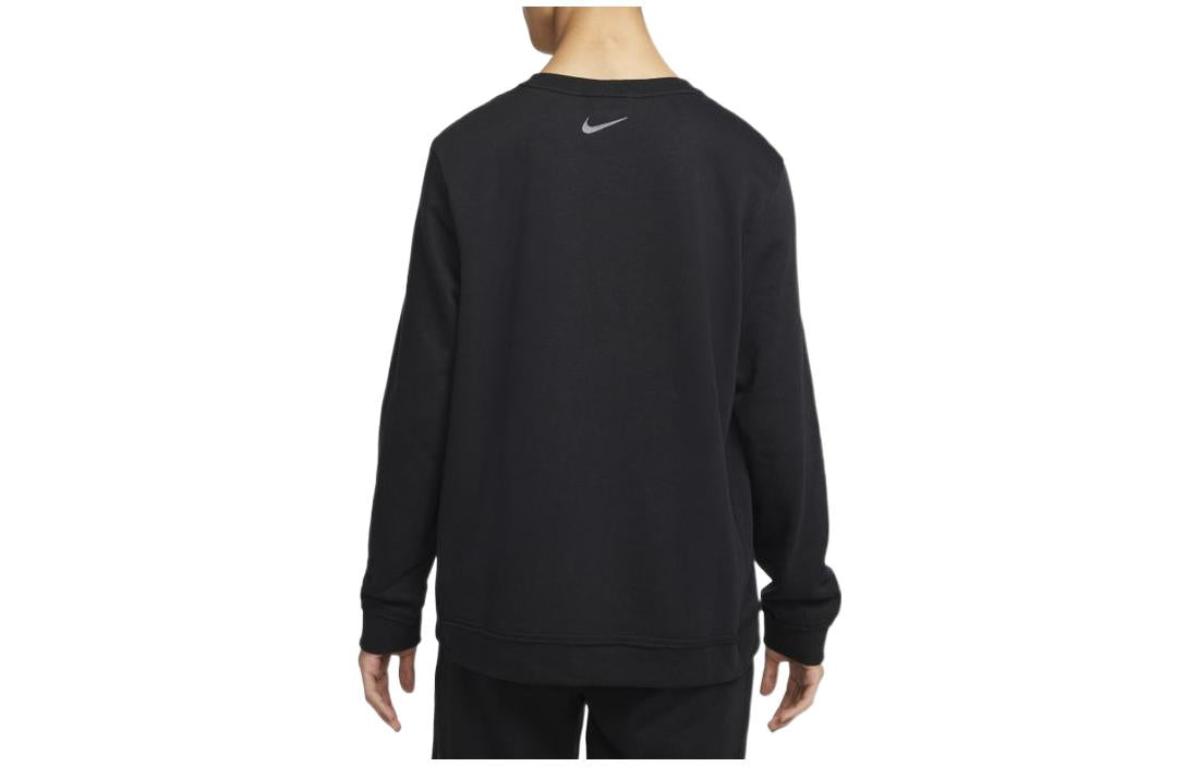Nike Yoga Crew Sweatshirt 'Black' DM8138-010