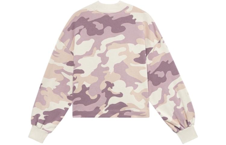 (WMNS) New Balance Athletics Fashion Print Fleece Asia Sizing 'White Multi' WT23526-WM