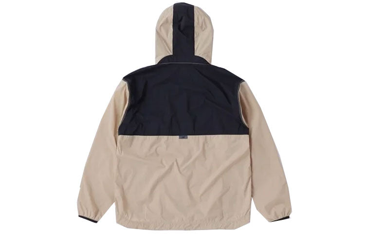 New Balance Athletics Nylon Jacket Asia Sizing 'Beige Black' JMJL2271-INC