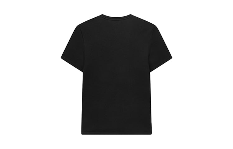 FILA Large Alphabet Printing Minimalistic Short Sleeve Black F11M028165F-BK