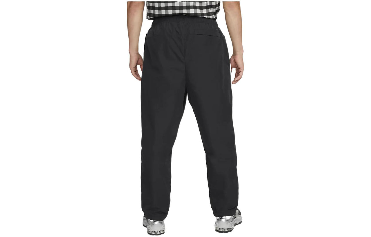 Men's Nike Casual Drawstring Logo Woven Sports Pants/Trousers/Joggers Black DQ4216-010