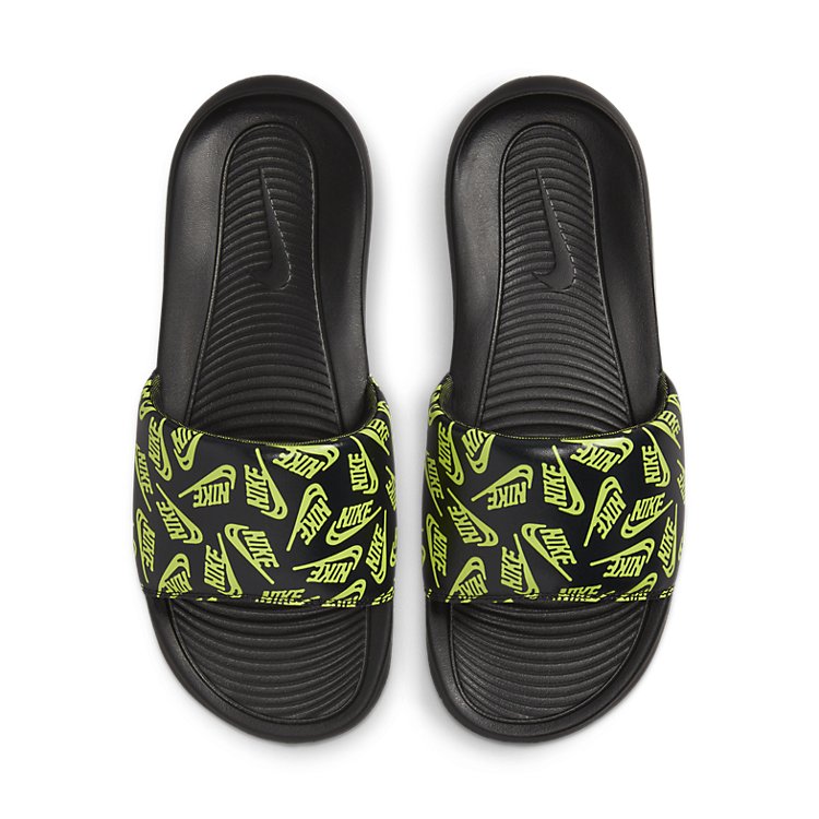 Nike Victori One Slide 'Repeat Logo - Black Volt' CN9678-010