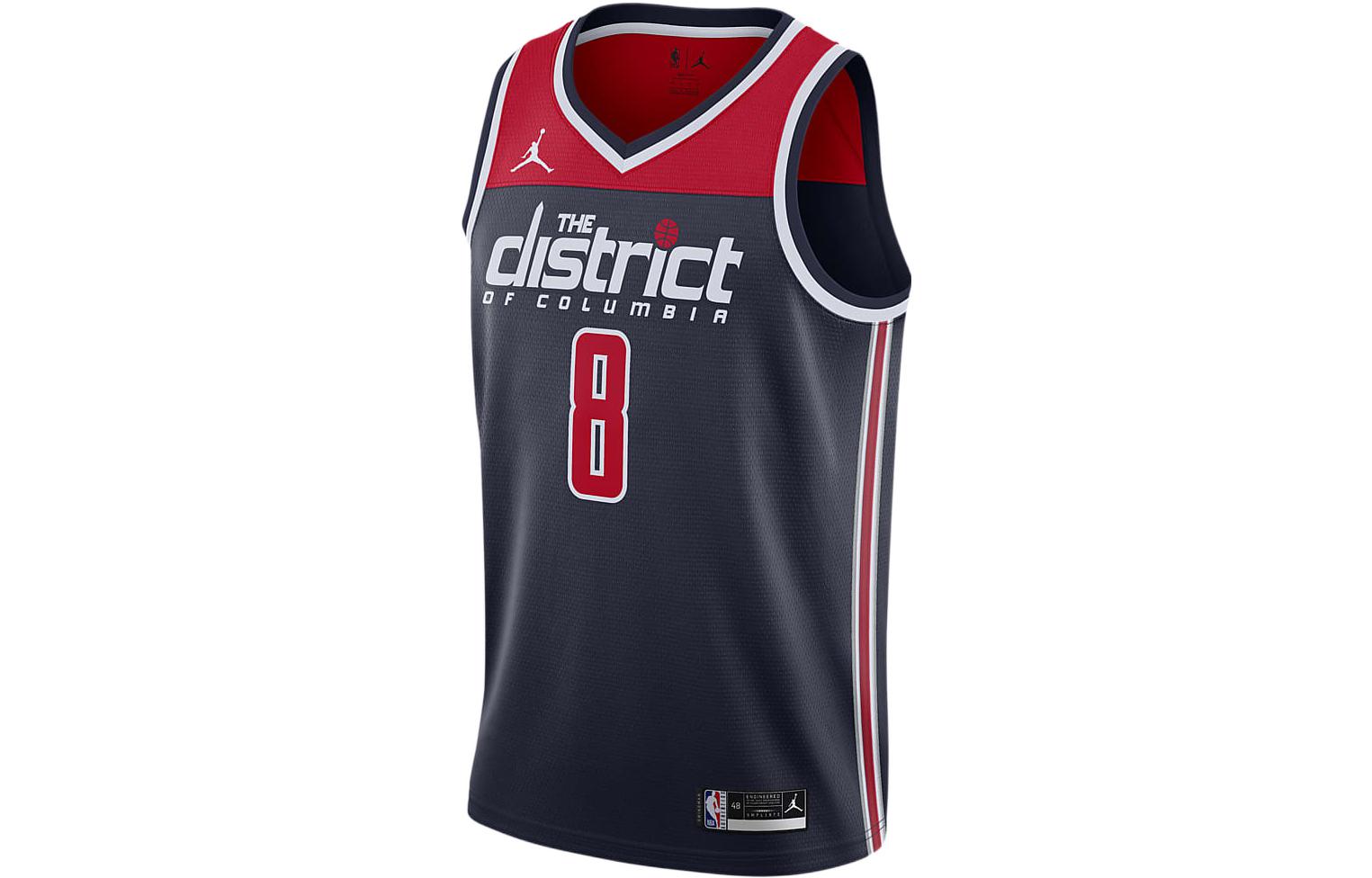 Air Jordan x NBA Washington Wizards Jerseys 'Rui Hachimura 8' CV9497-420