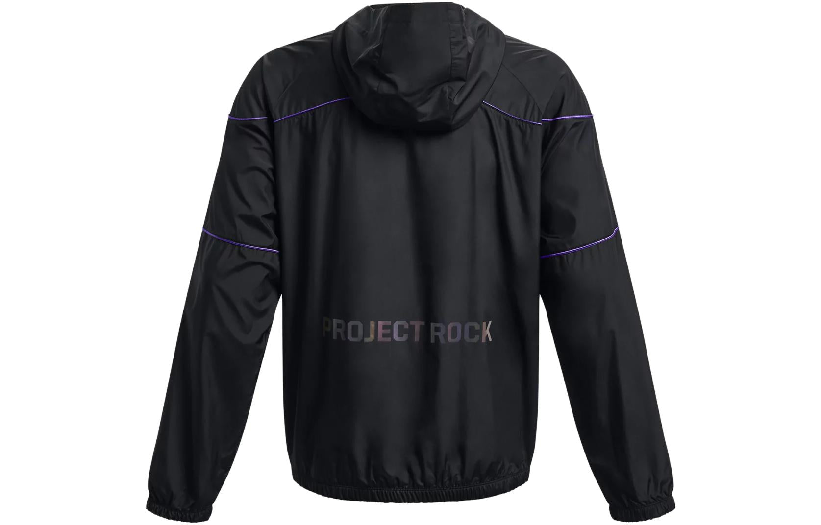 Under Armour Project Rock Anorak Jacket 'Black' 1380128-001