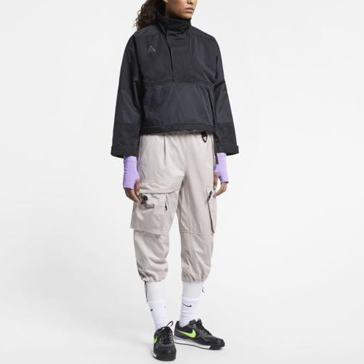 Nike ACG Stand Collar Half Zipper Jacket Black BQ7206-010