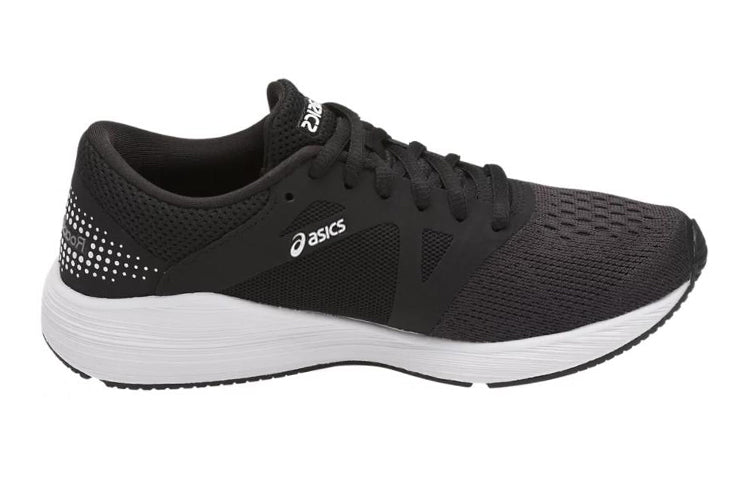 (GS) ASICS Roadhawk FF Black/White C743N-9001