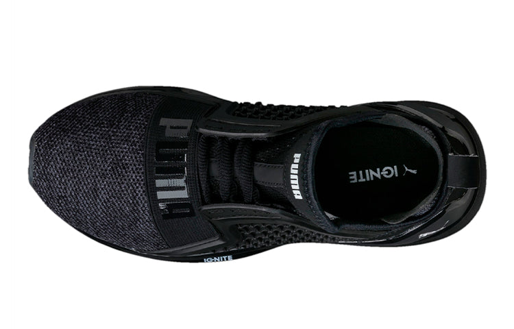 (GS) PUMA Ignite Limitless Knit 'Black' 190064-02