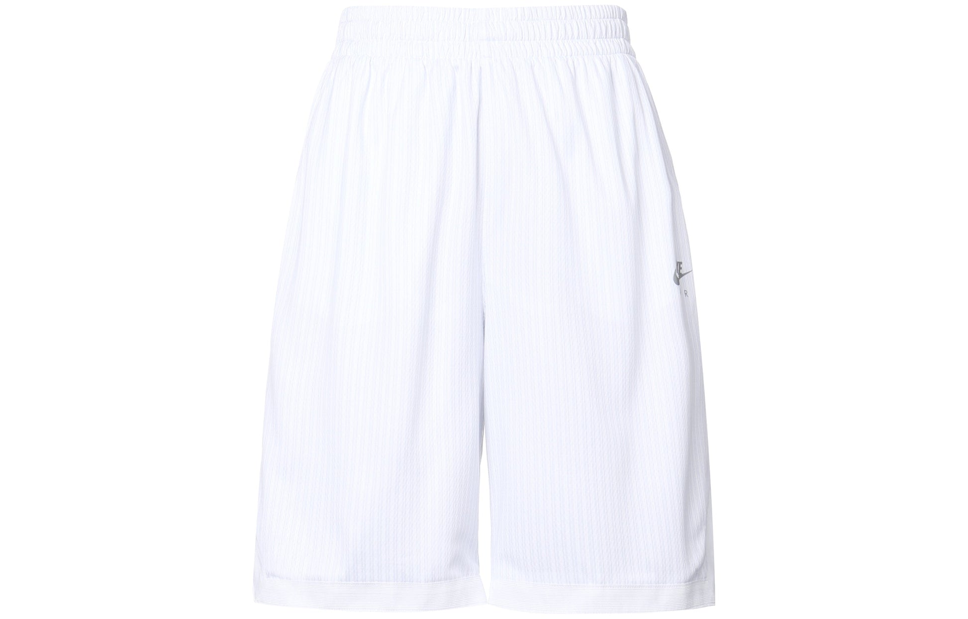 Nike Air x Kim Jones Crossover Reflective Logo Stripe Sports Shorts US Edition Couple Style White DH6588-100