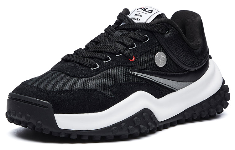(WMNS) Mihara x FILA T1 Polka dot shoes Black F12W034123FBK