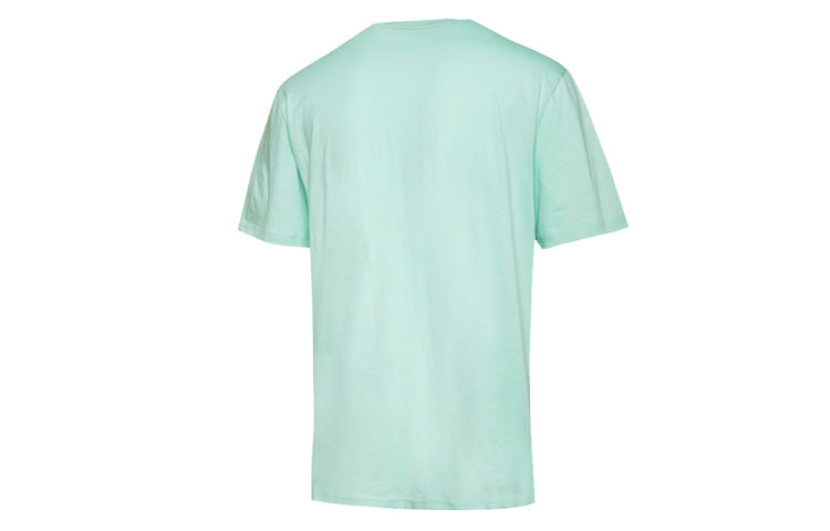 PUMA Printing Round Neck Short Sleeve Green 598238-32