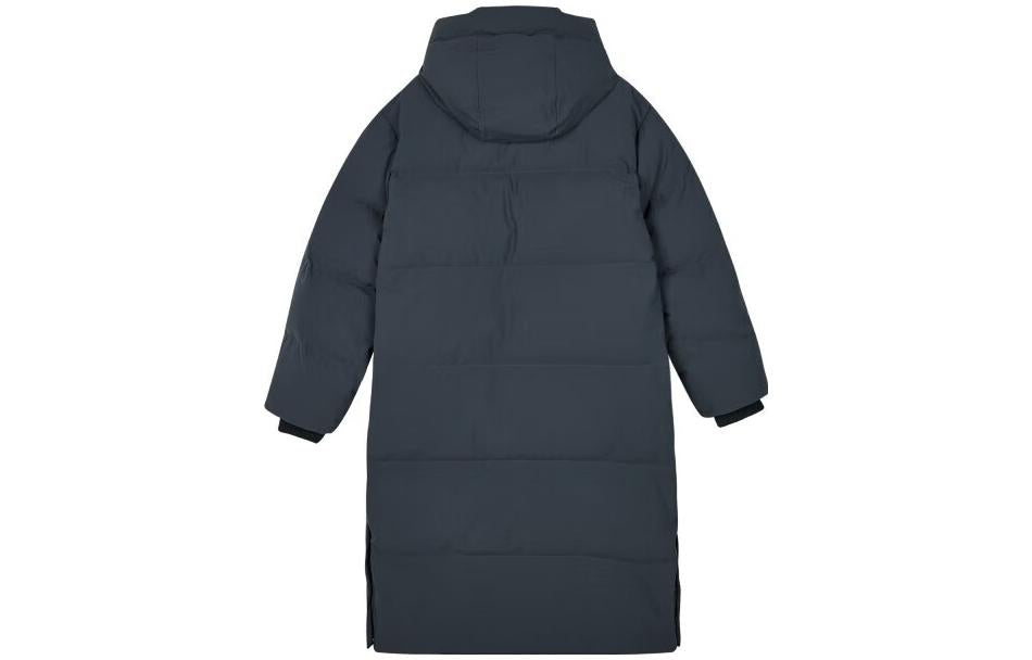 Skechers Woven Long Down Jacket 'Grey' L423M156-00W5