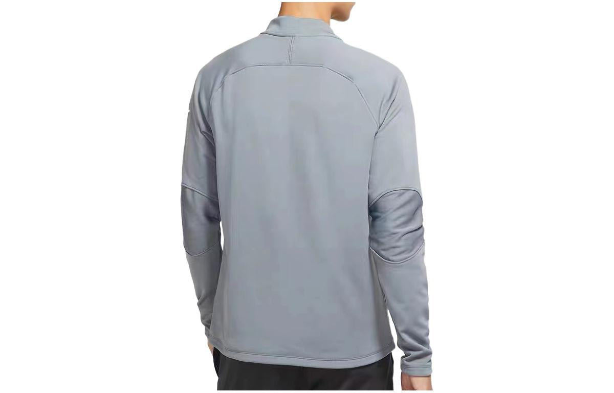 Nike Splicing Stand Collar Long Sleeves Jacket Men's Grey DC9169-084