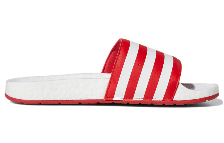 adidas Adilette Boost Slides 'Scarlet' FX5895