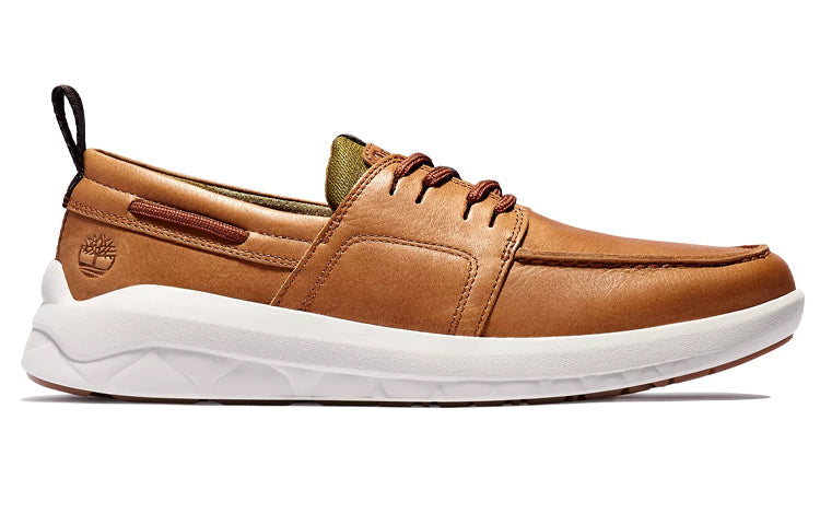 Timberland Bradstreet Ultra Moc-Toe 'Brown White' A42F9212