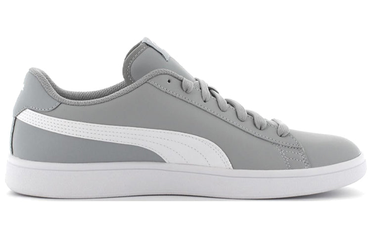 PUMA Unisex Smash V2 L Sneakers Grey/White 365215-10
