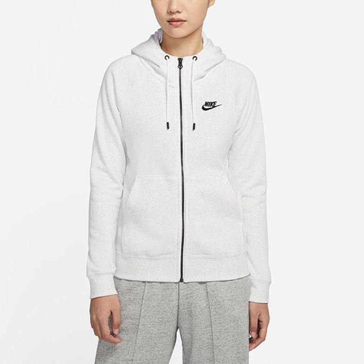 (WMNS) Nike Running Sports Knit Hooded Jacket White BV4123-051