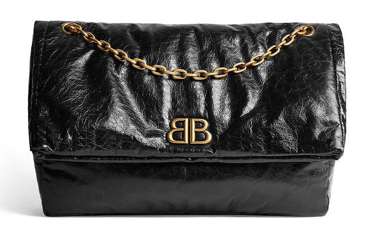 (WMNS) Balenciaga Monaco Large Chain Bag 'Black' 7659332AAR81000