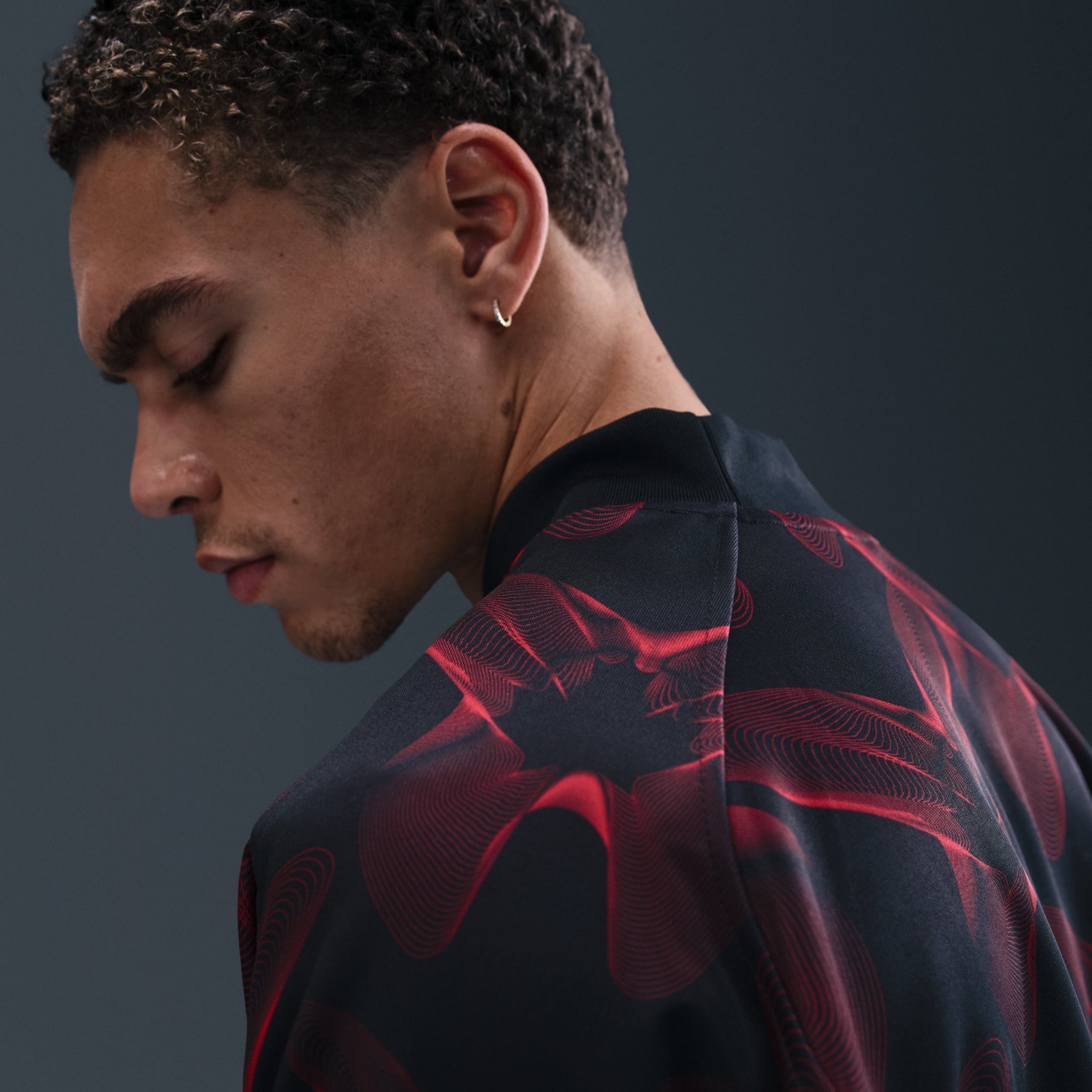 Nike Canada Goalkeeper Jersey 'Black Sport Red White' IO0791-010