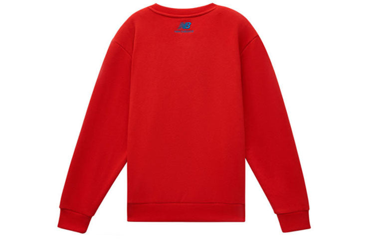 New Balance CNY Sweatshirts Asia Sizing 'Red' AMT11309-ENR