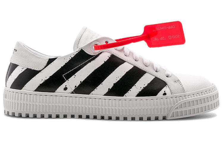 Off-White Spray Diagonals 'White Black' 2019 OMIA103F183500140110