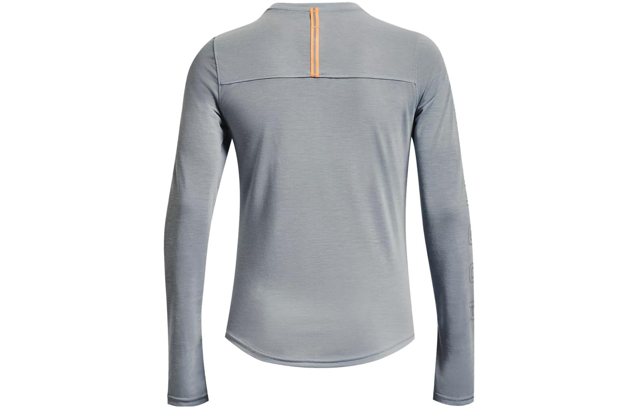 (WMNS) Under Armour Train Anywhere Long Sleeve T-shirt 'Winter Grey' 1379015-465