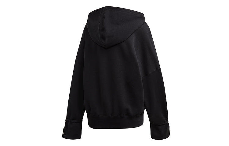 (WMNS) adidas originals Sports Fleece Lined Loose Black EC1897