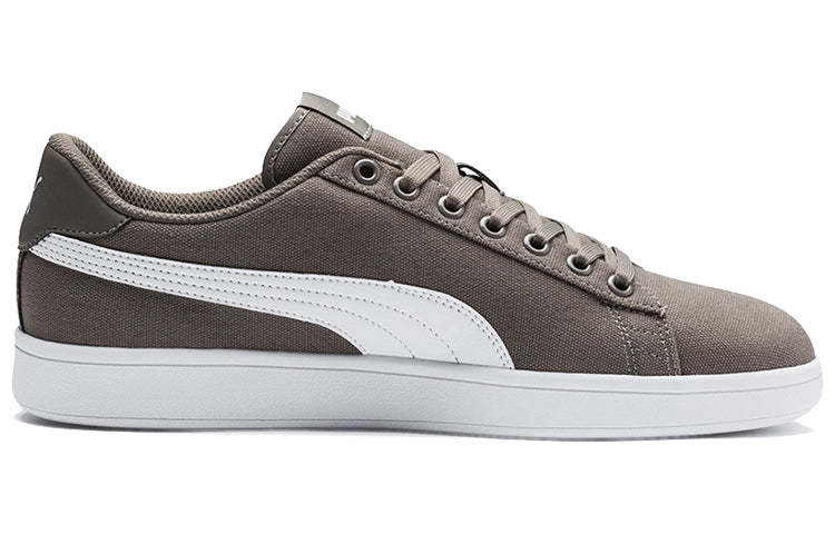 PUMA Smash V2 Brown/White 366420-07