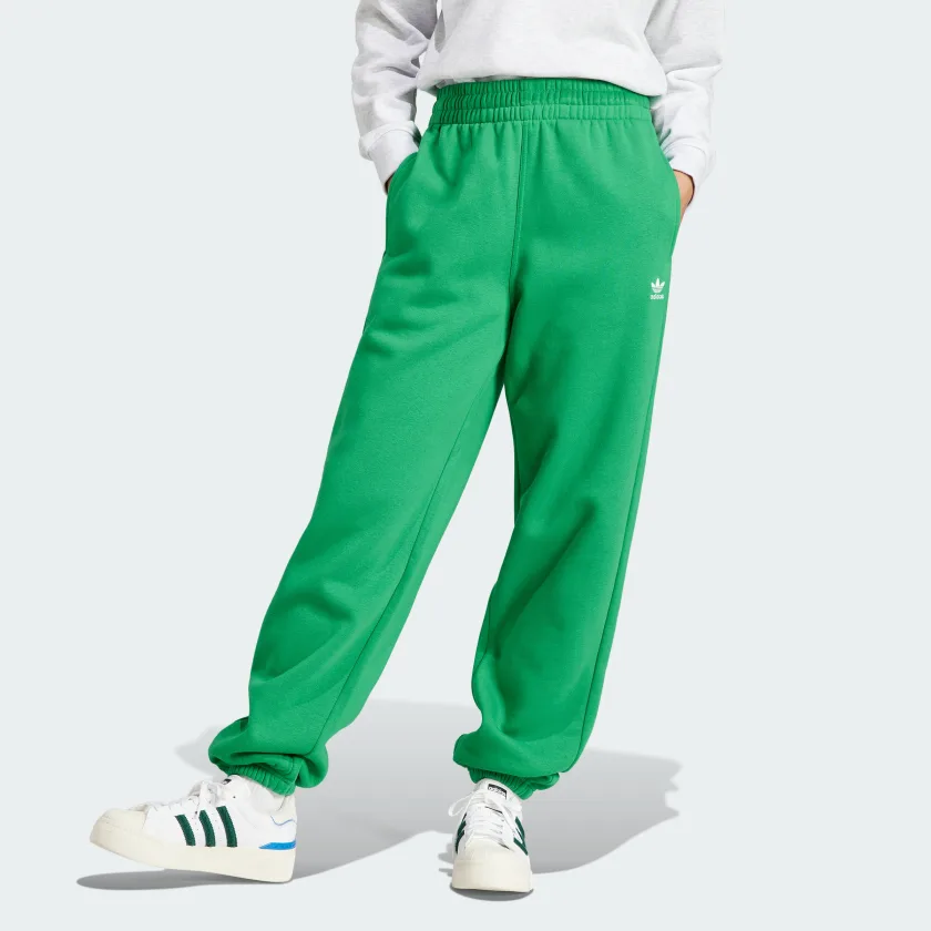 (WMNS) adidas Essentials Fleece Joggers 'Green' IJ7803