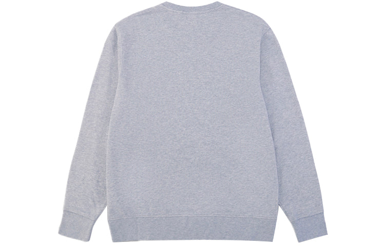 Men's Levis Alphabet Logo Loose Round Neck Pullover Gray 39862-0000