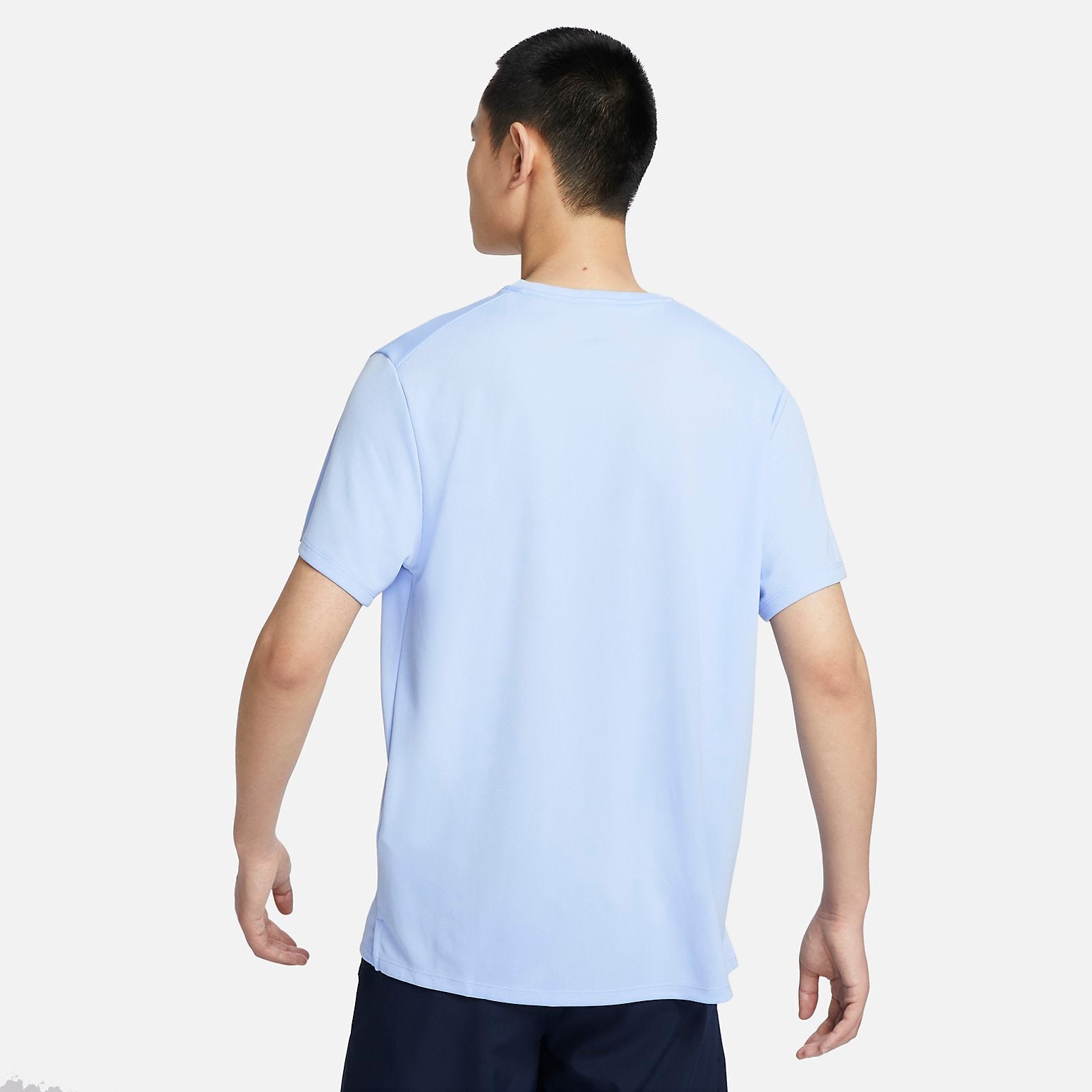 Nike Dri-FIT UV Miler Short-Sleeve Running Top 'Blue' DV9316-479