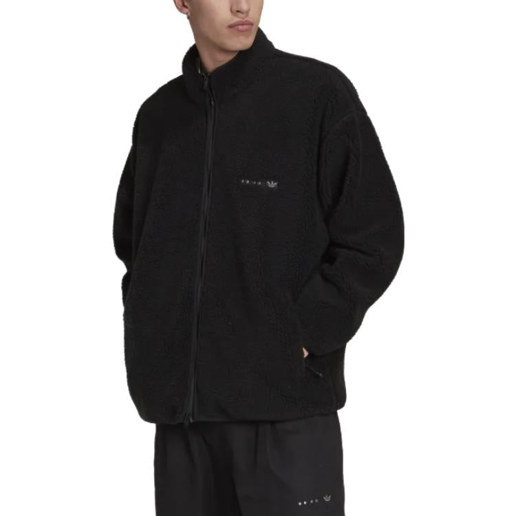 adidas Reclaim Sherpa Jacket 'Black' HK2771