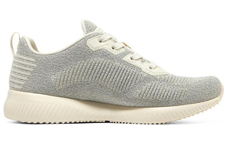 (WMNS) Skechers Bob's Sport Squad 'Grey Beige' 117074-OFWT