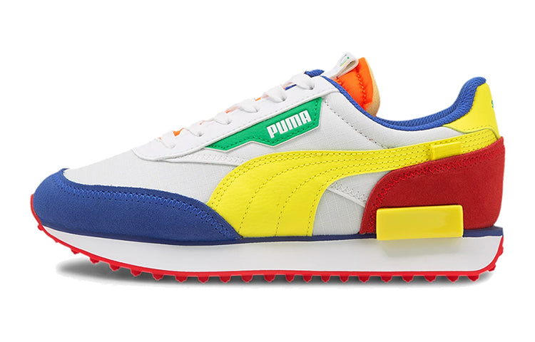 (GS) PUMA Future Rider Play On 'White Multi' 372349-10